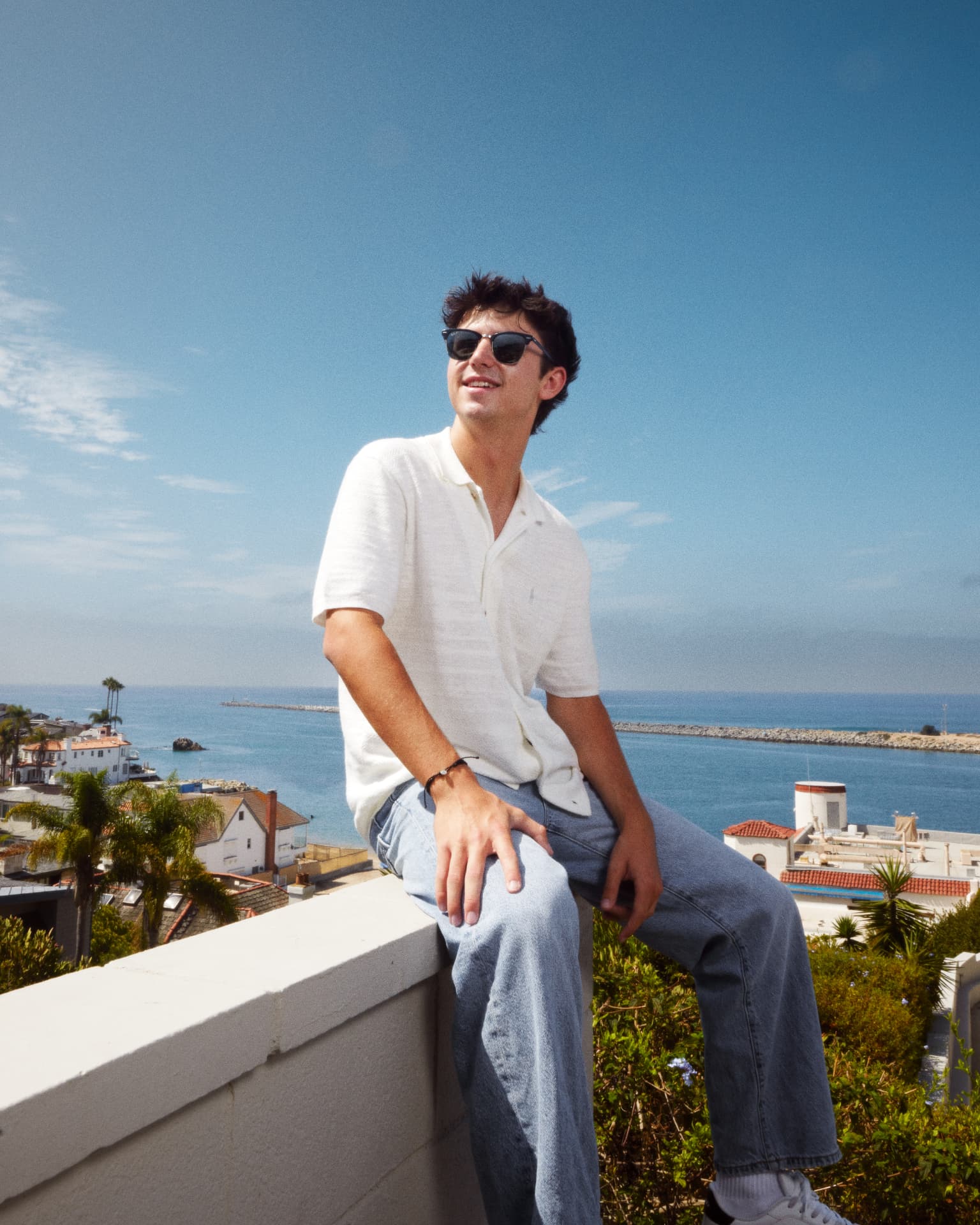 James Brewster on location