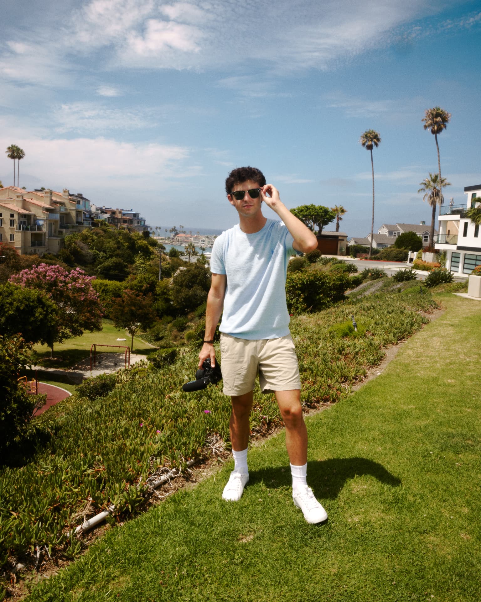 James Brewster on location