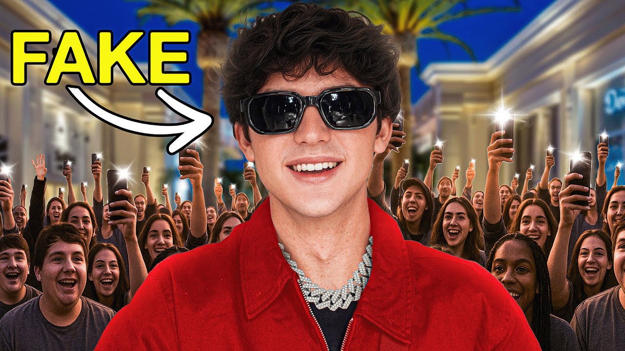 I Became a FAKE Celebrity in Public!