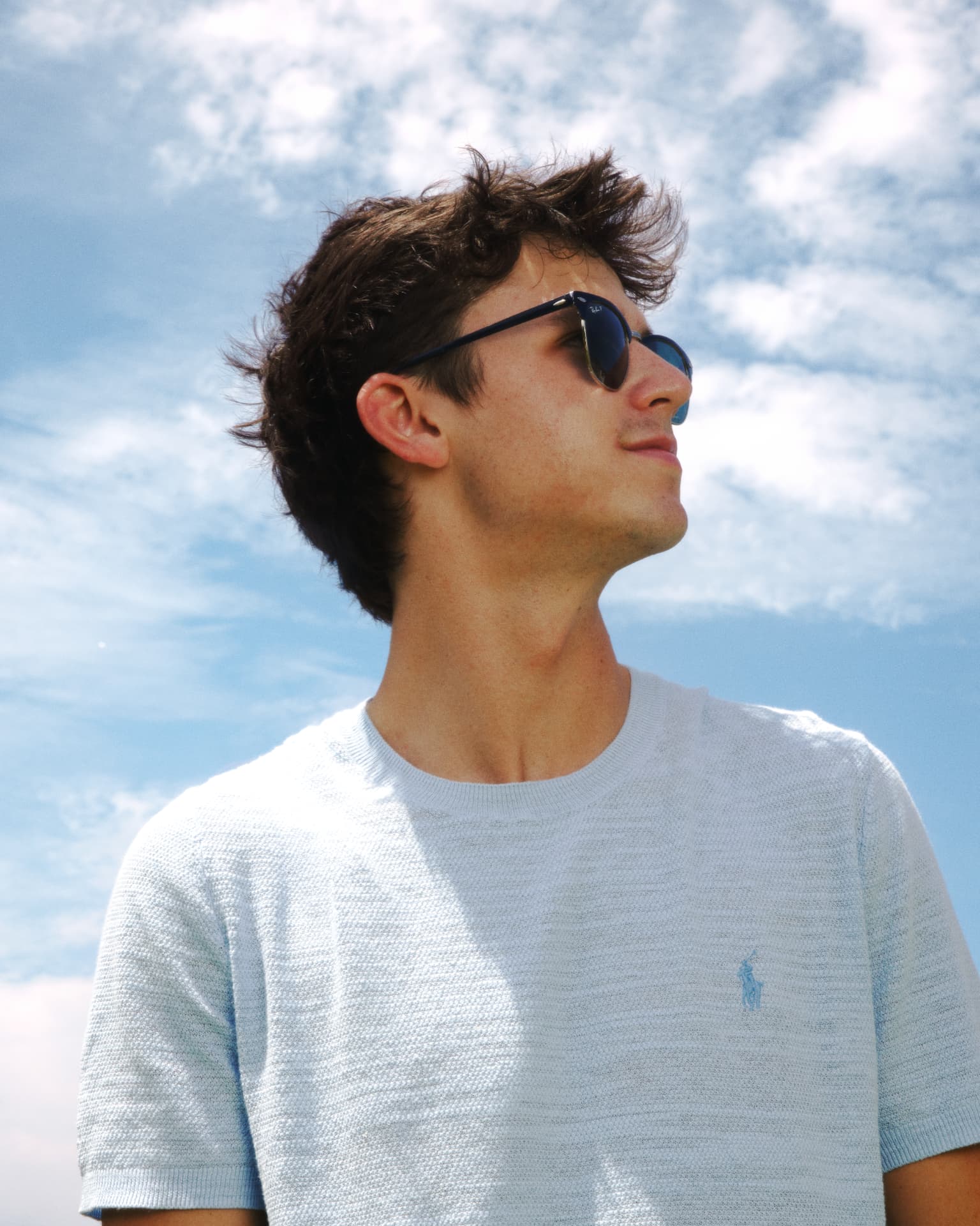 James Brewster on location